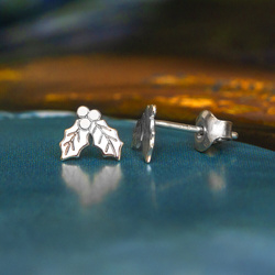 SZTP-747 Silver earrings HOLLY - Sterling Silver 925 Rhodium Plated