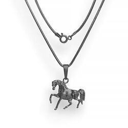 Srebrny naszyjnik KOŃ KONIK - Srebro pr. 925