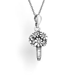 Necklace stethoscope - silver p. 925