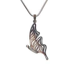 Srebrny naszyjnik motyl - srebro p. 925