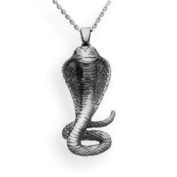 Srebrny naszyjnik KOBRA - SREBRO p. 925