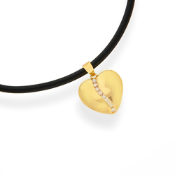 Necklace stethoscope - silver p. 925