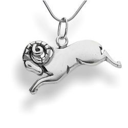 Srebrna zawieszka - BARAN - zodiak - pr. 925