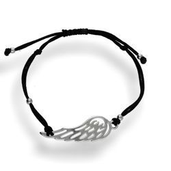 Bransoletka sznurkowa - SKRZYDŁO - pr. 925