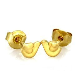 Piękne złote kolczyki PTAKI PTASZKI - ZŁOTO p. 333