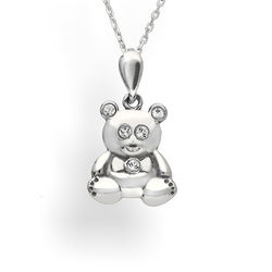 Necklace stethoscope - silver p. 925