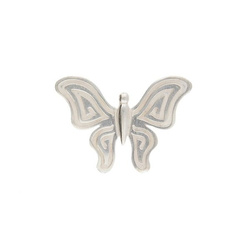 Srebrna zawieszka - motyl