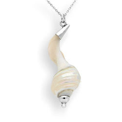 Srebrny naszyjnik MUSZLA - srebro p. 925