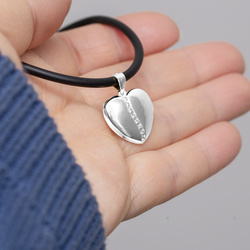 Necklace stethoscope - silver p. 925