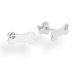 SZTZ-592 Kolczyki sztyfty DIAMENT - SREBRO p 925