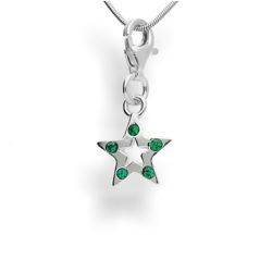 Srebrna zawieszka charms SWAROVSKI GWIAZDKA p. 925