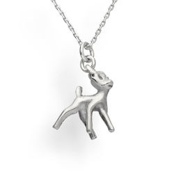 Necklace stethoscope - silver p. 925