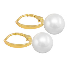 Srebrne kolczyki PERŁY PRECIOSA - SREBRO p. 925