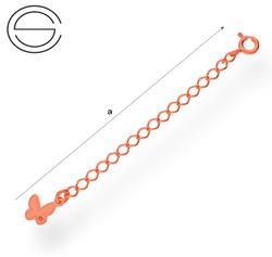 P-CL-674RG Łańcuszek PRZEDŁUŻKA pr. 925 ROSE GOLD