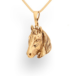 Srebrna zawieszka - naszyjnik - KOŃ - HORSE pr 925